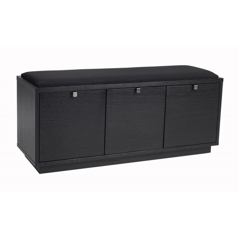 RO Confe Bench 3 Drawers Black/Black